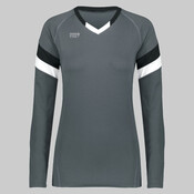 Ladies TruHit Tri-Color Long Sleeve Jersey