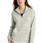 Women's Space Dye Fleece 1/4 Zip