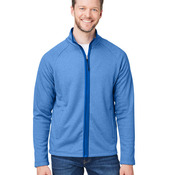 Men's Venture Heathered Stripe Full-Zip