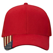 USA Flag Mesh Cap