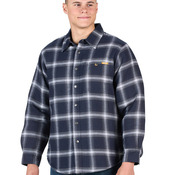 Men's Heartland Sherpa-Lined Flannel Shirt Jacket