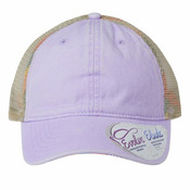 Women's Washed Mesh-Back Cap